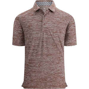 Polo de poliéster 100% de 215gsm de alta calidad, cuello bordado a rayas, talla XL, polo con logotipo personalizado - Product Image 5