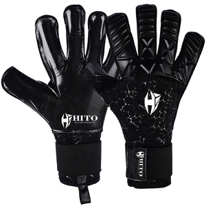 Gants de football en gros, professionnels, contact de la paume avant en latex, coupe hybride, dos de la main, impression par sublimation et injection de silicone - Product Image 2