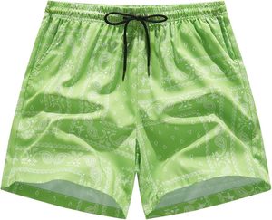 Men's Summer Casual High Waist Graphic Print <b>Shorts</b> Breathable Boho Paisley Drawstring <b>Pockets</b> Hot Summer Trending Track <b>Shorts</b> - Product Image 4