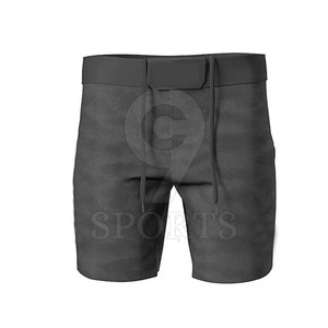 Pantalones cortos de combate MMA de secado rápido personalizados para hombres y mujeres, cintura elástica, ropa deportiva de entrenamiento BJJ No Gi informal sólida, fabricante OEM - Product Image 6