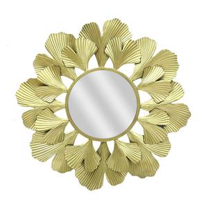 Miroir mural aspect floral pour intérieur de maison moderne pour salle de bain à usage décoratif offrant une beauté intemporelle avec une touche moderne - Product Image 1