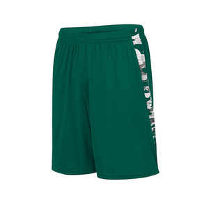 Short de basket-ball personnalisé pour hommes de haute qualité Vintage nouvelle mode été formation 100% polyester respirant haute OEM Service - Product Image 3