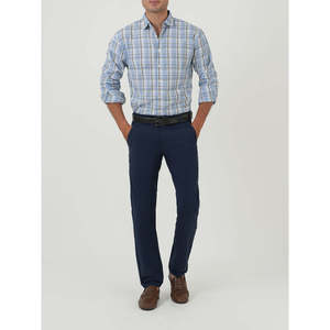 Pantalones Chinos RENATO 100% Algodón, Corte Slim, Duraderos, MC2284, Estilo Casual de Negocios, Cintura Media, Diseño Sólido, Tela Oxford, Cierres de Cremallera, Talla XL - Product Image 2