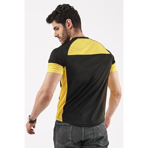 T-shirt Contrast Performance Homme Noir - Product Image 3