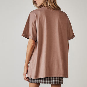 Camiseta personalizada para hombres, camisa de manga corta clásica, de algodón puro, lisa, negra y blanca, informal, de alta calidad, verano, 100% - Product Image 5