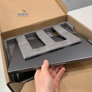 Tùy chỉnh kraft giấy máy tính xách tay vận chuyển hộp bền sóng với lớp phủ UV Matt cán xách tay bọt chèn logo <span class=keywords><strong>in</strong></span> - Product Image 1