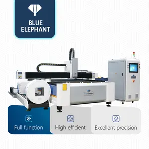 Nouveau design CNC Metal Laser Cutter Fiber Cutting Machine automatique de gravure de tôle routeur avec source de fibre à vendre au Royaume-Uni