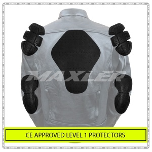 Motorbike Men's Leather Jacket Unique Design Winter Season Motorbike Leather Jacket - Product Image 5