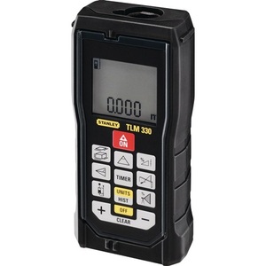 Medidor de Distancia Láser Stanley TLM 330s, Rango de 0.05-100m, Precisión de 1.5mm/10m, Clasificación IP54 - Product Image 1