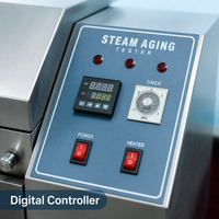Probador de Envejecimiento por Vapor, Controlador de Temperatura Digital, Máquina con Pantalla PV SV para Pruebas de Aislamiento de Caucho y Conectores