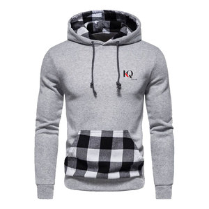 Sweat-shirts décontractés pour hommes en coton 100% durable, coupe classique, motif uni, écologiques, respirants, vêtements d'hiver - Product Image 1