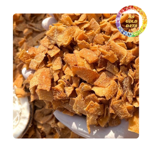 Copos de coco tostados crujientes con un ligero sabor dulce y textura crujiente |   Perfecto para decorar té con leche y hornear - Product Image 3