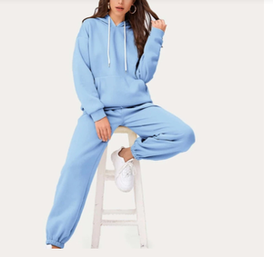 ชุดวอร์มสองชิ้นของผู้หญิงเสื้อแขนยาวแบบรูดซิปหน้ามี2025สำหรับฤดูใบไม้ร่วงชุดวอร์มสำหรับใส่วิ่ง - Product Image 4