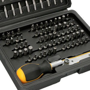 Set di Punte e Adattatore 1/4" in Valigetta, 99 Pezzi Cromo Vanadio - Product Image 4