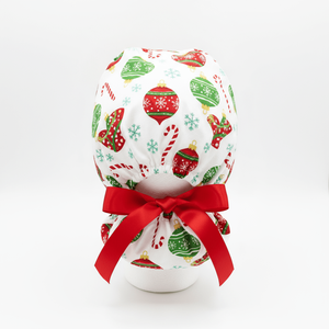 Gorros Quirúrgicos Médicos Formales de Algodón con Cinta para Atar, Gorro de Enfermera Quirúrgica Estampado y Bordado con Logotipo Personalizado para Uso en Clínicas y Hospitales - Product Image 6