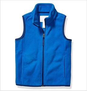 Chaleco de lana transpirable a prueba de viento para exteriores de doble cara Chalecos de lana polar para hombres - Product Image 4