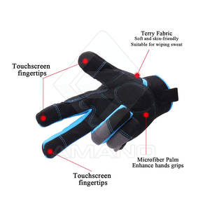 Gants de mécanicien de protection en plein air à la mode dans toutes les couleurs Gants de mécanicien pour hommes en gros - Product Image 2