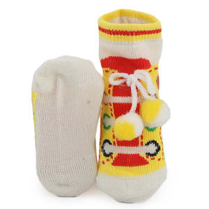 Newborn <b>Booties</b> - Yellow - Product Image 3