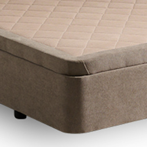 BUEN SUENO Modèle ELENA King Size Lit ottoman rembourré moderne Cadre en bois de base Compartiment de rangement antidérapant Vente en gros en ligne - Product Image 2