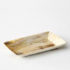 ถาดเสิร์ฟฮอร์นแท้คุณภาพสูงถาดใส่อาหารดีไซน์แฟนซีปลอดภัยสำหรับห้องครัวบ้านโรงแรมที่ดีที่สุดจากอินเดีย - Product Image 1