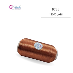 Haute Ténacité 150D Broderie Jari MS Type Polyester Jari avec Lurex S et ST Type Métallique 1035 150D jari - Product Image 3