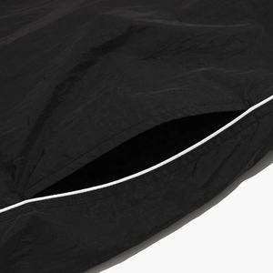 Veste coupe-vent imperméable pour homme avec capuche Manteau de sport léger en denim Logo personnalisable Vêtements d'extérieur à fermeture éclair teintés dans la couleur - Product Image 5