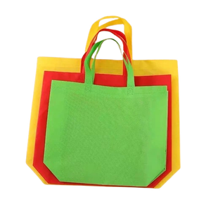 Heat Sealed Non Woven Fabric <b>Bags</b> <b>Cloth</b> Carry Shopping <b>Bag</b> Ultrasonic Non Woven <b>Bags</b> Custom Logo In Stock Ship - Product Image 5