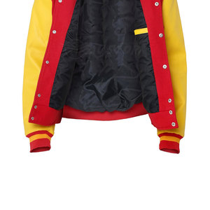 Chaqueta Letterman para Hombre, Tallas Grandes, con Logotipo Frontal, Impermeable, Ecológica, Transpirable, para Uso en Exteriores, Cuello Alto, Invierno, Venta al Por Mayor - Product Image 3