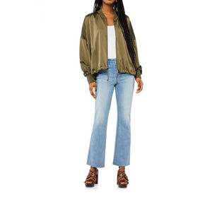 Chaqueta Letterman de Satén para Mujer, Diseño de Béisbol, Acolchada, Estilo Urbano, Precio de Fábrica 2026 - Product Image 2