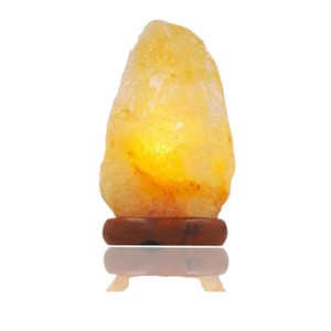 Lampe au sel rose de l'Himalaya écologique Forme naturelle Fleur sculptée Style Logo personnalisé Emballage personnalisé Sian Enterprises - Product Image 3