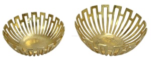Plateau de service multifonction en métal avec revêtement en poudre personnalisé de haute qualité, grandes et petites tailles pour la maison, le bureau, l'hôtel - Fruits - Product Image 6
