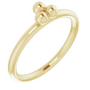 Romantic Beaded <b>Ring</b> Fashionable Stainless Steel Inlay Gold Plating Stylish Eternity Trendy Fashion <b>Rings</b> Gift for Any Occasion - Product Image 1