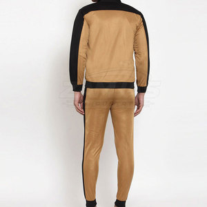 Vêtements de course à pied avec fermeture éclair, col montant, survêtements de sport pour hommes, confortables et légers - Product Image 3