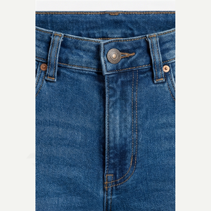 Pantalones Vaqueros Transpirables para Hombre, Diseño Más Reciente de 2025, Logotipo Personalizado, Estilo Recto, Verano-Otoño, Lavados, de Secado Rápido, Tejidos, al por Mayor - Product Image 4