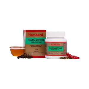 Hamdard Khamira Abresham Hakim Arshad Wala para Genral Debilidad 300G, Polvo - Product Image 1