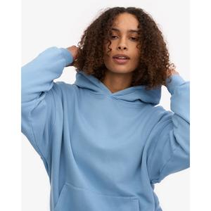 Unisex 360Gsm บ็อกซี่เฮฟวี่เวทโอเวอร์ไซส์เสื้อมีฮู้ดแบบสวมศีรษะคุณภาพสูงเสื้อผ้าแนวสตรีทพิมพ์ลายผ้าฝ้าย100% วินเทจทรงหลวมด้านหน้า - Product Image 1