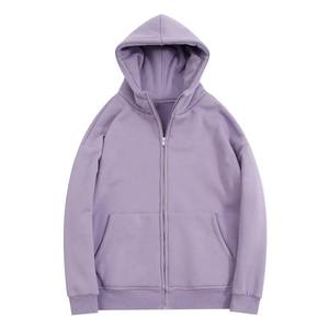 Sudaderas Casuales Extra Grandes para Mujer y Hombre, Sudadera de Algodón Grueso, Holgada, Corta, Moderna, con Cierre para Hombre - Product Image 6
