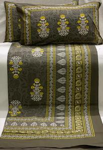 Sábana de algodón 100% 210 TC 300TC 400 TC ESTAMPADO LISO HOME HOTEL PICNIC USO DE HARSHIT INTERNATIONAL - Product Image 2