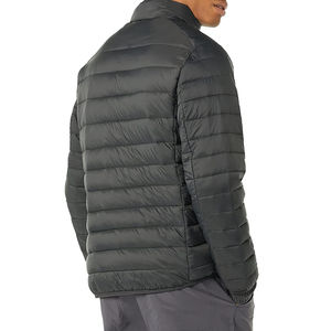 Veste d'hiver matelassée pour hommes et femmes en gros, veste chaude épaisse à capuche, imperméable, coupe-vent, veste alternative au duvet pour l'extérieur - Product Image 2