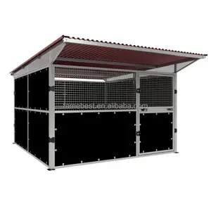 Prefabricated Steel Structure Horse Stall,Design Steel Buildings Metal Livestock Shelter Prefabricated Horse Stable