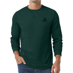 Camisa de lino para hombre de manga larga, ligera, transpirable y perfecta para el verano, actividades al aire libre y uso diario. - Product Image 1