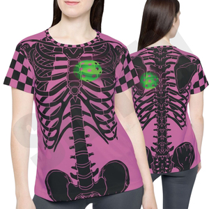 T-shirt de pickleball personnalisé de qualité supérieure imprimé par sublimation - Unisexe, manches courtes, col rond, sportif, été, personnalisé - Product Image 1