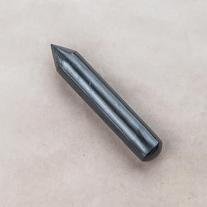 Lápiz de masaje de shungita pulida con punta afilada de 3.5*0.7 pulgadas (88*18 mm) - Product Image 2