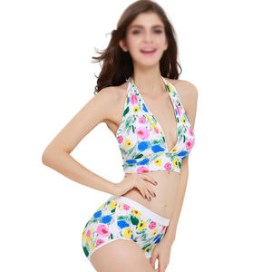 Traje de baño de tela auténtica para mujer, traje de baño de diseño personalizado para mujer, traje de baño hecho de poliéster al por mayor para mujer - Product Image 6