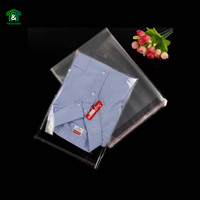 Sacs en plastique refermables en polypropylène transparent sac postal transparent sac plat avec adhésif de la société Vietnam