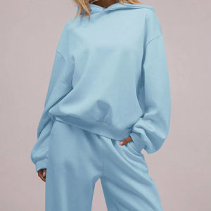 Vente en gros Survêtement de mode unisexe Sweat à capuche surdimensionné et pantalon de jogging Vêtements de sport confortables Logo personnalisé - Product Image 1