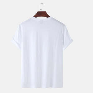 Streetwear Dtg imprimé T-shirts graphiques T-shirt vierge 100% coton grande taille vêtements pour hommes T-shirts unisexes personnalisés à impression DTG - Product Image 2