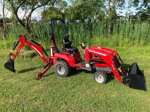 Tracteur Massey Ferguson GC1725MB de qualité supérieure, moteur diesel Euro5/EPA de 24,5 ch, transmission hydrostatique 4 roues motrices, haute efficacité FL1805 - Product Image 2