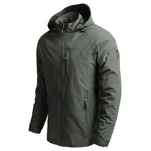 Abrigo de hombre de tendencia 2025 de alta calidad al por mayor de alta calidad gabardina para hombre al aire libre cortavientos chaqueta impermeable para hombre - Product Image 2