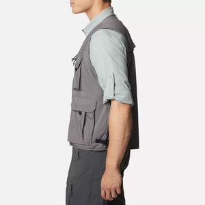 Men's Lightweight Casual Tactical <b>Utility</b> <b>Vest</b> with Multiple Pockets for Outdoor and Work Use Winter Outer Wear for Streetwear - Product Image 3
